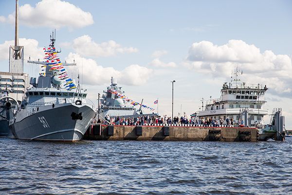 В «Ленэкспо» завершился девятый Международный военно-морской салон
