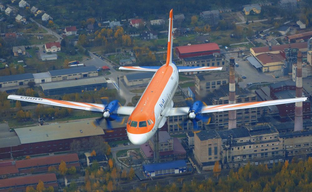 Летающая лаборатория на базе самолета Ил-114