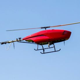 UAS with Helicopter UAV BVS VT 45